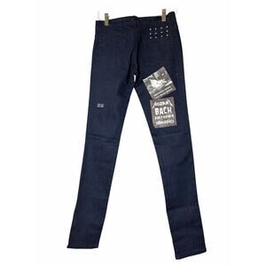 KSUBI Super Skinny Ankle Zip Low Rise Jeans Size 29 Color Vintage Indigo